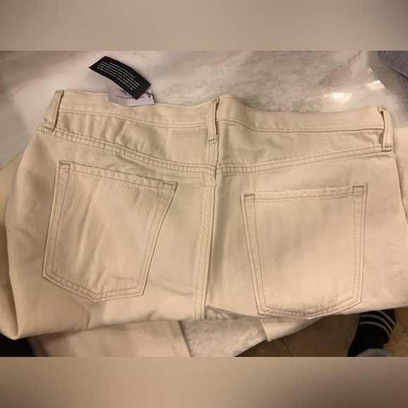 Banana Republic - cream barrel Jean - Picture 5 of 9